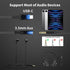 USB C to 3.5mm Headphones Jack Adapter for Galaxy S24 Ultra, iPhone 15 Pro Max, Samsung S23, Pixel 7, iPad, MacBook.