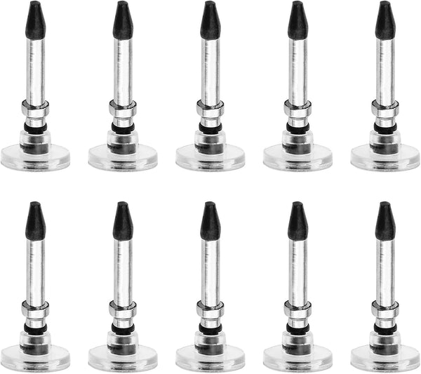 12 Pcs Replacement Universal Stylus Tips, Round Shape Disc Tips for Stylus Pen Nibs for Touch Screen Devices