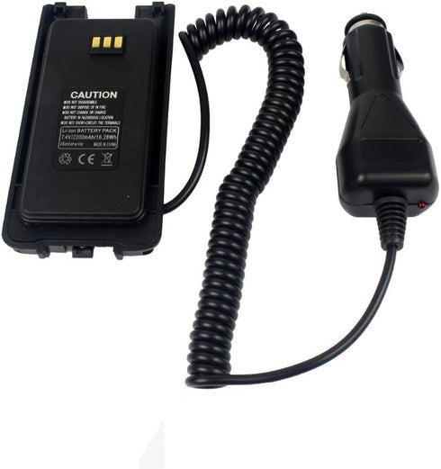 Car Charger Battery Eliminator For TYT MD-390/MD-390G Digital Mobile Radio DMR Two Way Radio