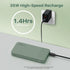 NOBIS Portable Charger 10000mAh Power Bank, 35W Fast Charging with C to C Cable and Digital Display for iPhone, iPad,