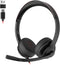 USB Headset with Microphone for PC/Laptop, Wired Headphones with Noise Cancelling Mic,