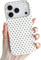 Yeddabox for iPhone 17 Pro Max Case Cute Polka Dot Phone Case Soft