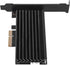 SilverStone Technology ECM24-ARGB M.2 NVMe SSD NGFF M Key to PCIe x4 ARGB Adapter Card with Heatsink