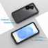 Lanhiem for Samsung Galaxy S25 Phone Case, IP68 Waterproof Dustproof, Rugged Full Body Shockproof Cover, Black