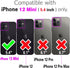 Asuwish Phone Case for iPhone 12 Mini 5.4 with Screen Protector Bling Liquid Glitter Clear Hybrid Silicone Military Grade Protective Heavy Duty Cell Cover iPhone12mini 5G i 12s iPhone12 12mini Purple