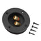Terminal Connector, Pure Copper Plated Wiring Terminal, 48MM 2 Copper Binding Post Terminal Cable Connector