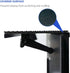 YOKEPO 8 Inch TV Top Shelf Mounting Bracket Flat Panel Mount Adjustable Mount on Monitors to Hold Cable Boxes, Apple