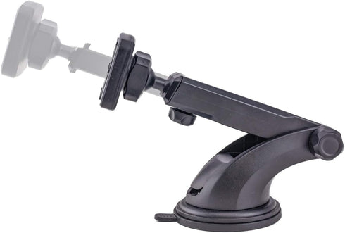 Dockem DashPro Magno Mount 3.0 Series – Magnetic Car Mount for Dash with Suction Base, Magnet Head, Adjustable
