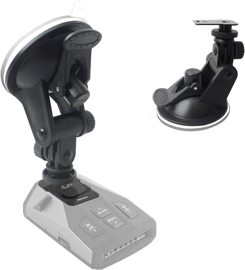 Suction Radar Detector Mount - Windshield & Dashboard Holder for Cobra Radar Detectors RAD 450, ESD-6100, and More
