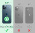 Silverback for iPhone 12 Pro Max Case, Moving Liquid Holographic Glitter Case with Kickstand, Girls Women Bling Diamond Ring Protective Case for Apple iPhone 12 Pro Max 6.7", Clear Silver