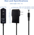 YiKaiEn 4.2V 2A 100-240V 5.5x2.5mm 3ft Lithium Battery Charger Power Supply AC to DC Adapter with Center Positive Plug