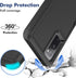 for Samsung Galaxy S20 FE 5G Case, Dual Layer Heavy Duty Protective Cover with Screen Protector