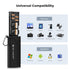 K&F CONCEPT 2-in-1 4.0/Micro 3.1 SD Card Reader Adapter, UHS-II/SD SD/USB Type-C Dual Slots High-Speed Flash Card Case