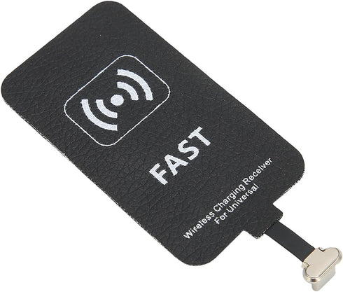 Qi Wireless Charger Receiver USB C 10W Quick Charging Receiver for Type C Android Mobile Phones
