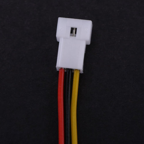 JST Angle Connectors, 1.25MM 2-Pin / 3-Pin Male Female Connector Plug with Wires, Pack of 20 (3 Pin)
