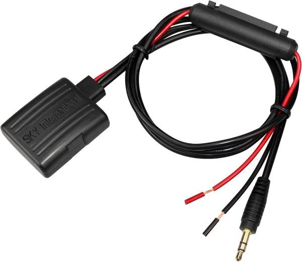 Universal Bluetooth Module, 3.5mm Input for Car Stereo, Wireless Play for iPod, iPad, iPhone, Samsung, Huawei