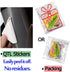 QTL Cute Waterproof Stickers for Girls Vinyl Packs for Water Bottles Hydro Flask Kids Teens 100Pcs