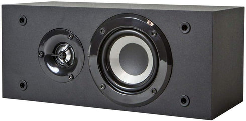 Monoprice Premium Home Theater Center Channel Speaker - 3 Inch Driver, 8 Ohms, 100 Watts, Black
