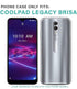 Compatible Coolpad Legacy Brisa Wallet Case, Leather Flip Cover with Wrist Strap, Card Holder for CP3706AS