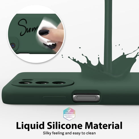 oakxco Motorola Moto G Stylus 5G 2022 Case - Liquid Silicone Cute Thin Slim Soft Rubber TPU Protective Cover