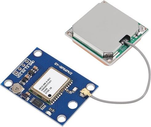Coliao 6pcs GY-NEO6MV2 NEO-6M 3V-5V 2.5 GPS Flight Controller Module with Super Strong Ceramic Antenna for EEPROM APM