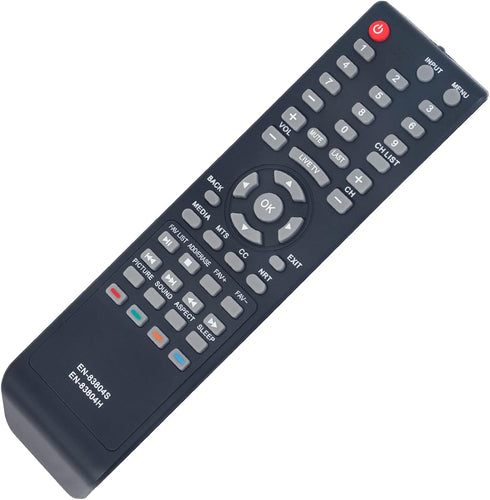 EN-83804H Replacement Remote Control for Hisense TV Models 32H3D, 40H3F9, 43H3D, 32H3308, 39H3080E, 40EU3000