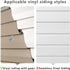 Vinyl Siding Clip Hooks for All-New Outdoor Camera, No-Hole Needed Outdoor Siding Hanger Mounting for Home Security Camera, Vinyl Siding Mount,12 Pack by Hibezos