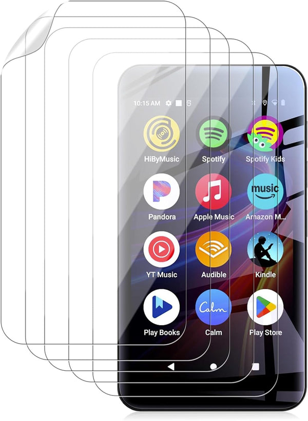 Arxonis 5-Pack Screen Protector for Innioasis G5 MP3 Player, 6H Hardness Tempered Glass,
