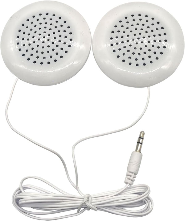 Flylin Pillow Speaker, 3.5mm DIY Portable Mini Stereo Speakers with 2 HiFi Speakers for MP3 Phone Portable CD
