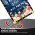 DAIZAG iPhone 15 Pro Max Case Compatible, B Bible Verse God Square Luxury Elegant Metal Decoration Corner Case