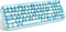 MOFII Wireless Bluetooth Keyboard, Retro Round Keycaps Typewriter Keyboard, Bluetooth 5.1 for Home/Office