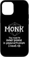 iPhone 15 Pro Monk Funny Character Joke Case for Roleplaying Games