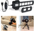 JJC Photo Slide and Film Digitizing LED Light Kit with 35mm Film Strips Holder for Scanning