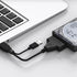 SATA to USB 2.0 Cable Adapter for 2.5" HDD SSD Hard Drive Connector for Data Recovery