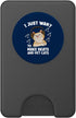 Funny Music Producer Designs For Music Lovers I Just Want to Make Beats Pet Cats Cat Lover Music Producer PopSockets