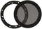 Goldwood Snap On 4" Subwoofer Grille Steel Mesh Speaker Woofer Grill, Black (SG-M4)