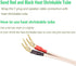 HiFi Speaker Y Spade Connectors, Dual Screw Locking Speaker Cable Plug, Fork Spade Connectors with Allen Wrench, 4PCS