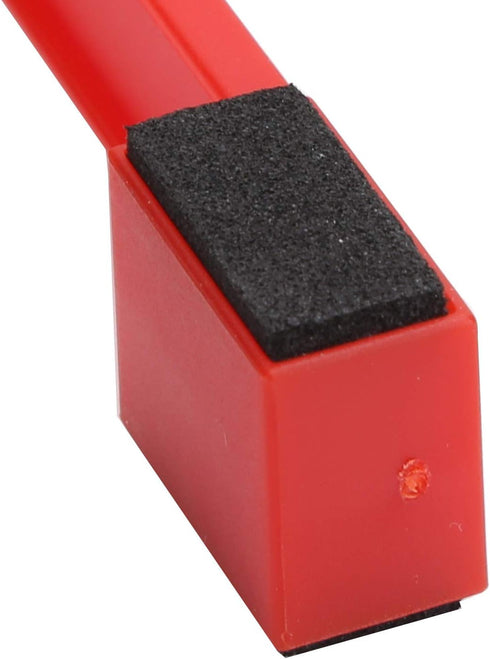 DR-S02 Laptop Cooling Pad, Folding Cooler with Dual Fans, Portable USB Powered Notebook Radiator Stand (Red)