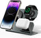 3 in 1 Magnetic Wireless Charging Station, 15W Aluminum Alloy Charger for iPhone 16/15/14/13/12 Series with 20W Adapter