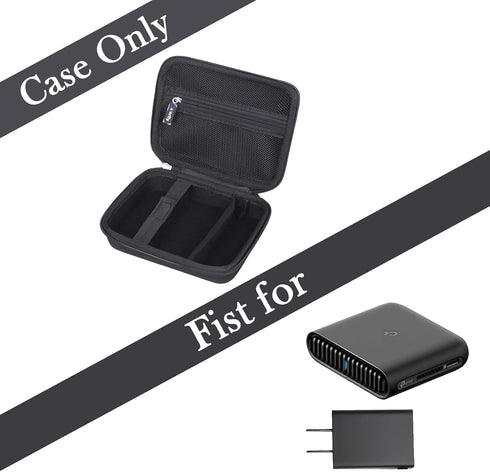 worfty 6 AX3000 AX1500 Case for TP-Link Dual-Band Wi-Fi / Travel Router - Hard Travel Protective Carrying Storage Bag