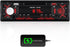 GOHHDL Single Din Bluetooth Multimedia Car Stereo Radio,Car Audio MP3 Player Support Hands-Free