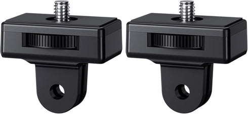 JJC 2-Pack Action Camera Mount Screw Tripod Adapter,1/4"-20 Adapter Screw Camera Mount for