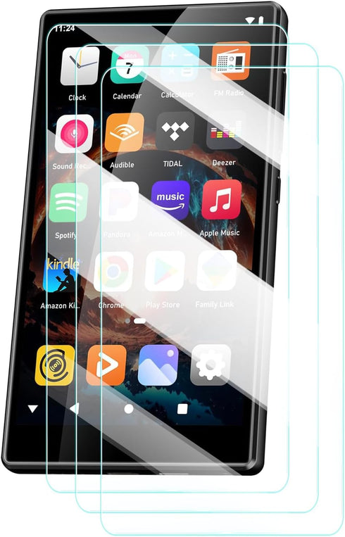 UYRUREL Screen Protector for SWOFY MP3 Player 5-inch Touch Screen Android MP4 MP3