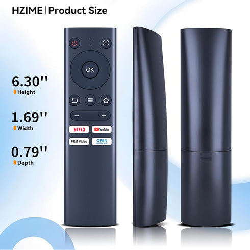 HZIME D1 New Replacement Remote Control Compatible for Aurzen EAZZE Smart Projector
