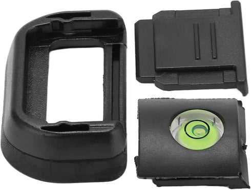 Set, EP17 A6600, A6500, A6400 Sanpyl Camera Eyepiece Eyecup Viewfinder Eye Cup Eyepiece Eyecup with Cold Shoe Cover