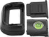 WIHFHGZ A6600 A6500 A6400, Viewfinder Eyepiece Eyecup Kit for Plastic Rubber, Black - Protective Camera Cold Shoe