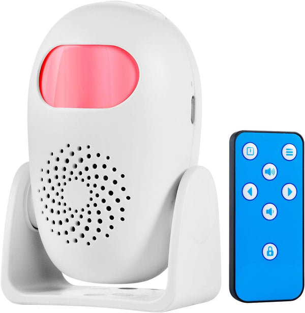 TOWODE Motion Detector Alarm, Indoor Motion Sensor Alarm with Remote Control 110dB for Home Shop Store