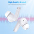 Wireless Earbuds, Bluetooth 5.2 Headphones for Google Pixel 8 8A 7 Pro 7A 6 A, Noise Canceling with Mic, Touch Control,