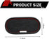 Yidcidu 1.8" 5.9" Car Dashboard Anti-Slip Pad, PVC Center Console Storage Mat, x Washable Design Elliptical Storage