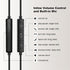 Wired Sports Earbuds with Microphone, 3.5mm Plug, Metal Shell, Over Ear Hook for Running, Gym, Workout, Exercising.